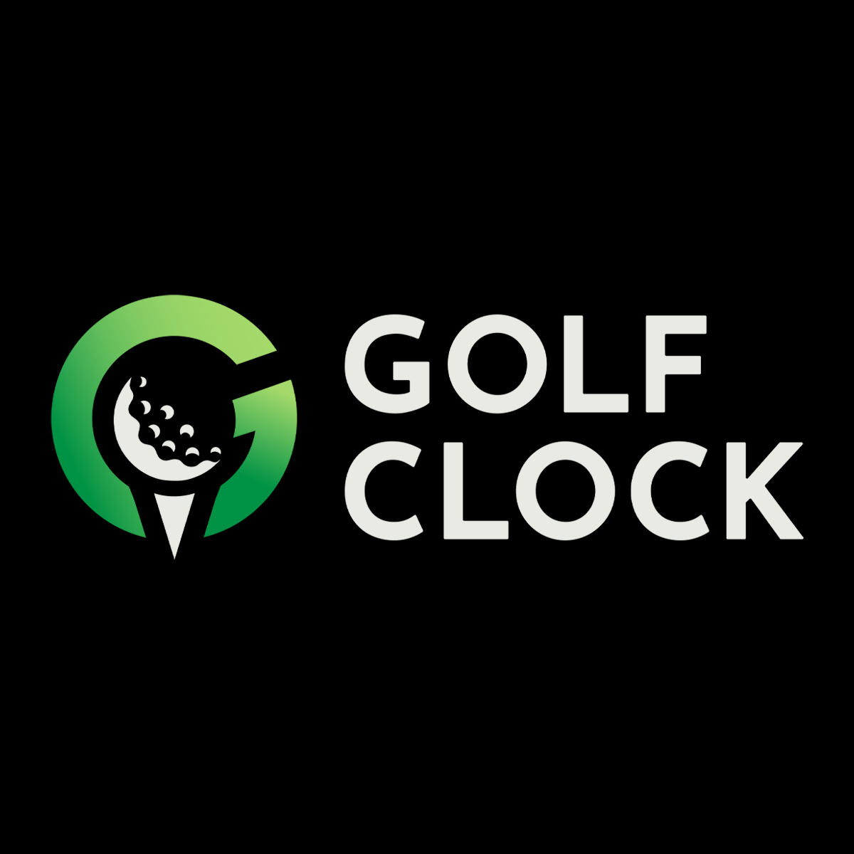 Golf Clock Logo